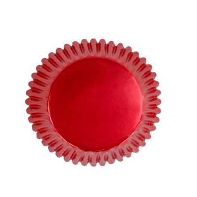 Pme Capsulas Para Hornear Rojo Metalico 30 Unidades