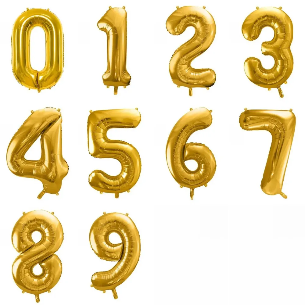 Globos Número