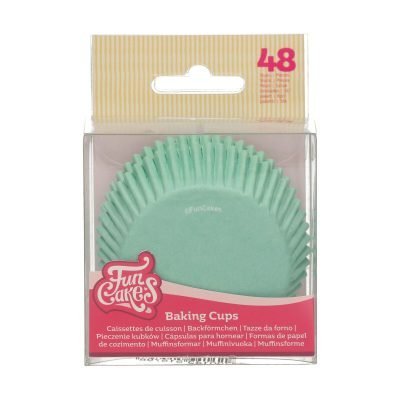 FunCakes Cápsulas para Hornear Mint Green 48u