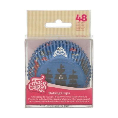 FunCakes Cápsulas para Hornear Pirates 48u