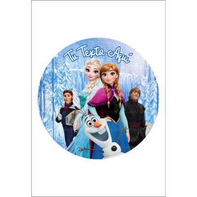 Modelo Círculo nº001- Frozen