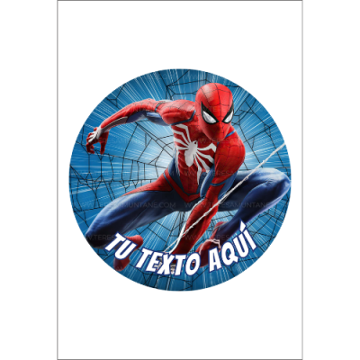 Modelo Círculo nº003- Spiderman