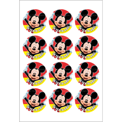 Modelo Círculo nº007- Mickey