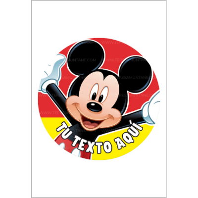 Modelo Círculo nº007- Mickey