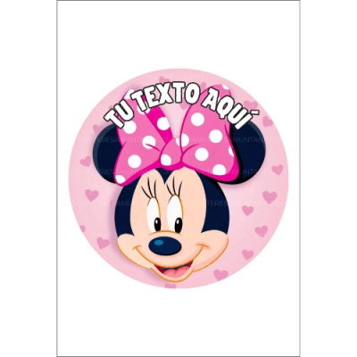 Modelo Círculo nº008- Minnie