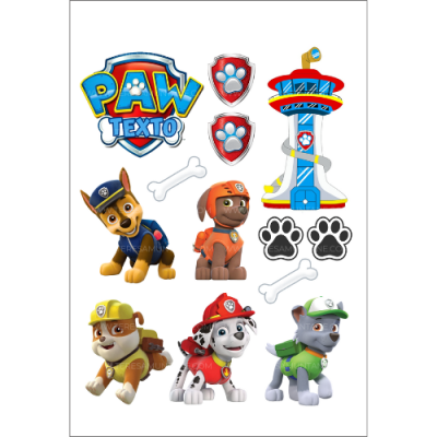 Modelo Figuras nº005 – Patrulla Canina Azul