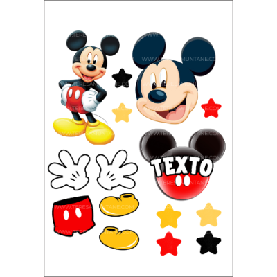 Modelo Figuras nº007 – Mickey