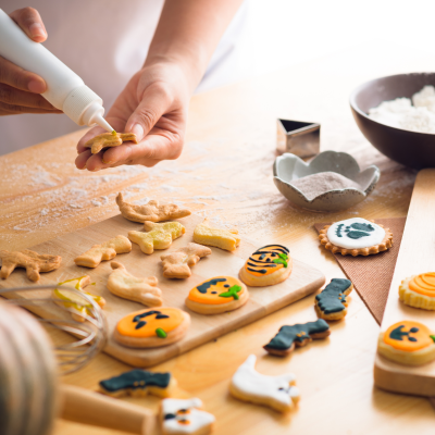 Curso Galletas Halloween – Viernes 18 Octubre – 16:30h a 19:00h – Todo tipo de publico (Adultos y niños)